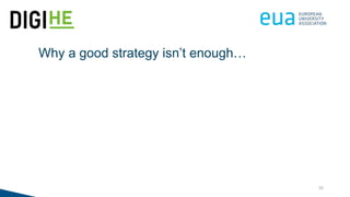 35
Why a good strategy isn’t enough…
 