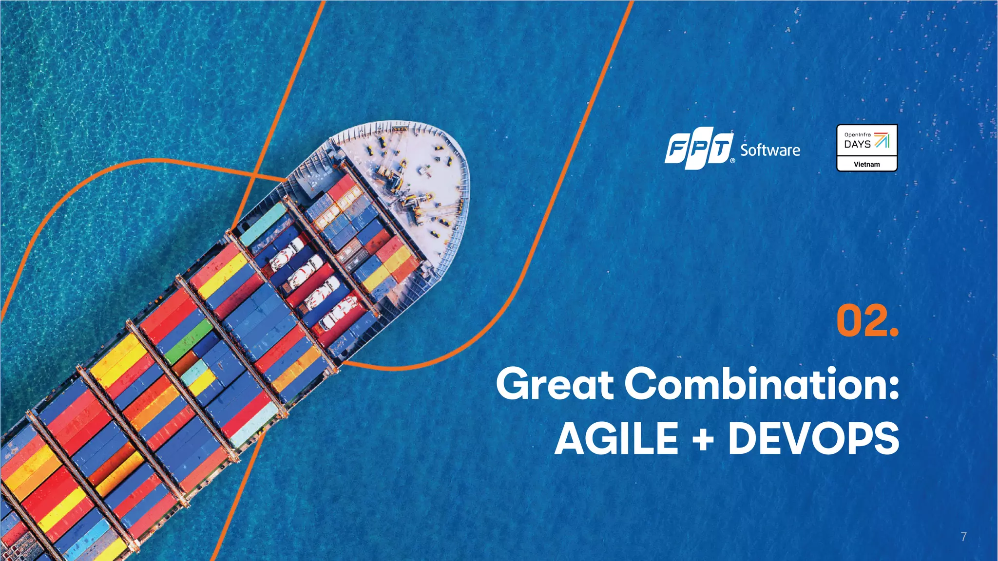 7
02.
Great Combination:
AGILE + DEVOPS
 