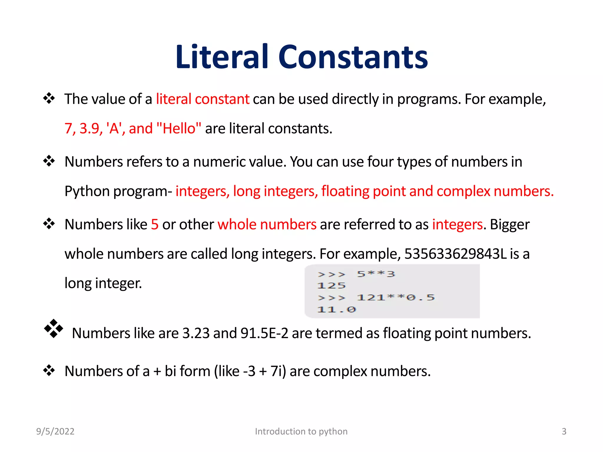 2. Values and Data types in Python.pptx