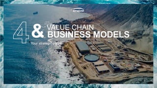VALUE CHAIN
&BUSINESS MODELS
Your strategic partner
 