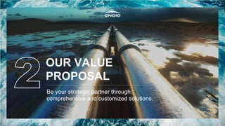 OUR VALUE
PROPOSAL
Be your strategic partner through
comprehensive and customized solutions.
 