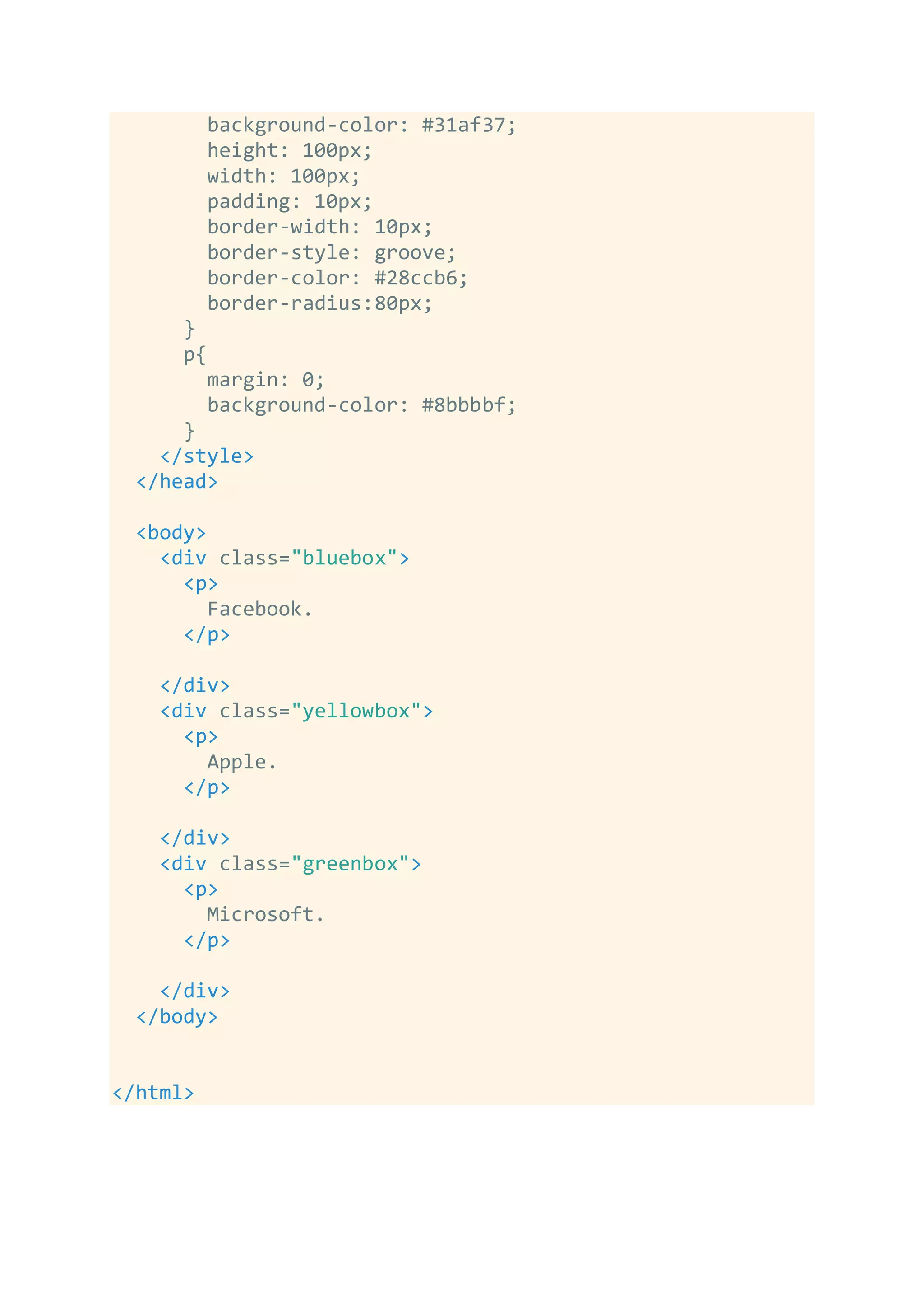 2. CSS Chapter Roadmap and Full Source Code.pdf | Web Design and HTML ...
