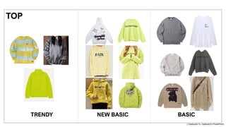ⓒSaebyeol Yu. Saebyeol’s PowerPoint
TOP
TRENDY NEW BASIC BASIC
 