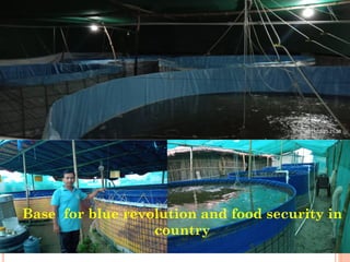 Dr.
MD
AKLAKUR
9004862708
Base for blue revolution and food security in
country
 