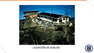 LICUACIÓN DE SUELOS
 