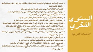 ‫المستوى‬
‫الفكري‬
‫الفرعية‬‫األحداث‬
‫للماكينة‬ ‫وتخريبهما‬ ‫أجزائها‬ ‫الستكشاف‬ ‫ومحاولتهما‬ ‫الماكينة‬ ‫الستخدام‬ ‫ابنته‬ ‫األب‬ ‫مساعد‬
‫السكر‬‫فتافيت‬‫ولقماش‬
‫وابنتها‬‫زوها‬‫جهل‬‫من‬‫وسخريتها‬"‫الفي‬‫بـ"العم‬‫ابنتها‬‫األم‬‫تلقيب‬
‫تصنعها‬‫التي‬‫الخلطات‬‫سر‬‫عن‬‫لهم‬‫واخبارها‬‫شعرها‬‫لمعان‬‫سر‬‫عن‬‫االبنة‬‫الجميع‬‫سؤال‬
"‫"اللبنية‬‫أكلة‬‫تركيب‬‫في‬‫وفشلها‬‫المطبخ‬‫في‬‫االبنة‬‫لعب‬
‫جديدة‬‫حليب‬‫لعلب‬‫بإحضاره‬‫عليها‬‫والدها‬‫وتستر‬‫الحليب‬‫لعلب‬‫رميها‬
‫الجارة‬‫حديث‬‫خالل‬‫من‬‫لذلك‬‫والدتها‬‫واكتشاف‬‫المحروقة‬‫للقدور‬‫رميها‬
‫إيجابية‬‫نتيجة‬‫أظهر‬‫الذي‬‫الحمل‬‫لشكف‬‫تحليل‬‫بإجراء‬‫أمل‬‫وقيام‬‫وديان‬‫ابنتها‬‫بحمل‬‫األم‬‫شك‬
‫ذلك‬‫بعكس‬‫ابنتها‬‫إلقناع‬‫األم‬‫ومحاولة‬‫والدتها‬‫يرى‬‫ال‬‫حتى‬‫بالبطاية‬‫للتلفاز‬‫االبنة‬‫تغطية‬
‫خالله‬‫من‬‫الجميع‬‫مشاهدة‬‫بإمكانها‬‫أن‬‫لتتيقن‬‫الخاص‬‫لتلفزيونها‬‫صناعتها‬
‫عائلتها‬ ‫ودعم‬ ‫المنزل‬ ‫في‬ ‫بها‬ ‫خاص‬ ‫إعالمي‬ ‫استديو‬ ‫تكوينها‬ ‫لدرجة‬ ‫اإلعالمية‬ ‫مواهبها‬ ‫تطور‬
‫لها‬‫والمعنوي‬‫المادي‬
‫بذلك‬‫وفرحتها‬‫بالتلفزيون‬‫لألطفال‬‫برنامج‬‫في‬‫مشاركتها‬
‫شعرها‬‫وسرحت‬‫الخياط‬‫عند‬‫خياطتها‬‫تم‬‫مالبس‬‫والدتها‬‫لها‬‫جهزت‬
‫لهم‬‫الرجال‬‫واستقبال‬‫البرنامج‬‫إلى‬‫فاطمة‬‫وأختها‬‫خالتها‬‫وابنة‬‫والدها‬‫مع‬‫ذهابها‬
‫عن‬‫بإقناعها‬‫والدها‬‫محاوالت‬‫رغم‬‫البرنامج‬‫من‬‫وانسحابها‬‫فتيات‬‫مجموعة‬‫من‬‫للتنمر‬‫تعرضها‬
‫ذلك‬‫عن‬‫العدول‬
 