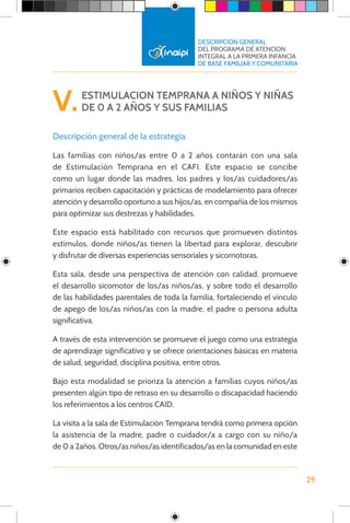 2. Descripcion general del programa de atencion integral a la primera ...