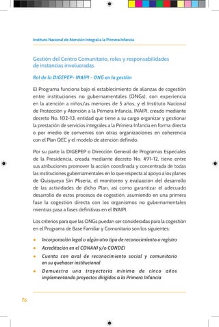 2. Descripcion general del programa de atencion integral a la primera ...