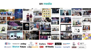 on media
and more…
 