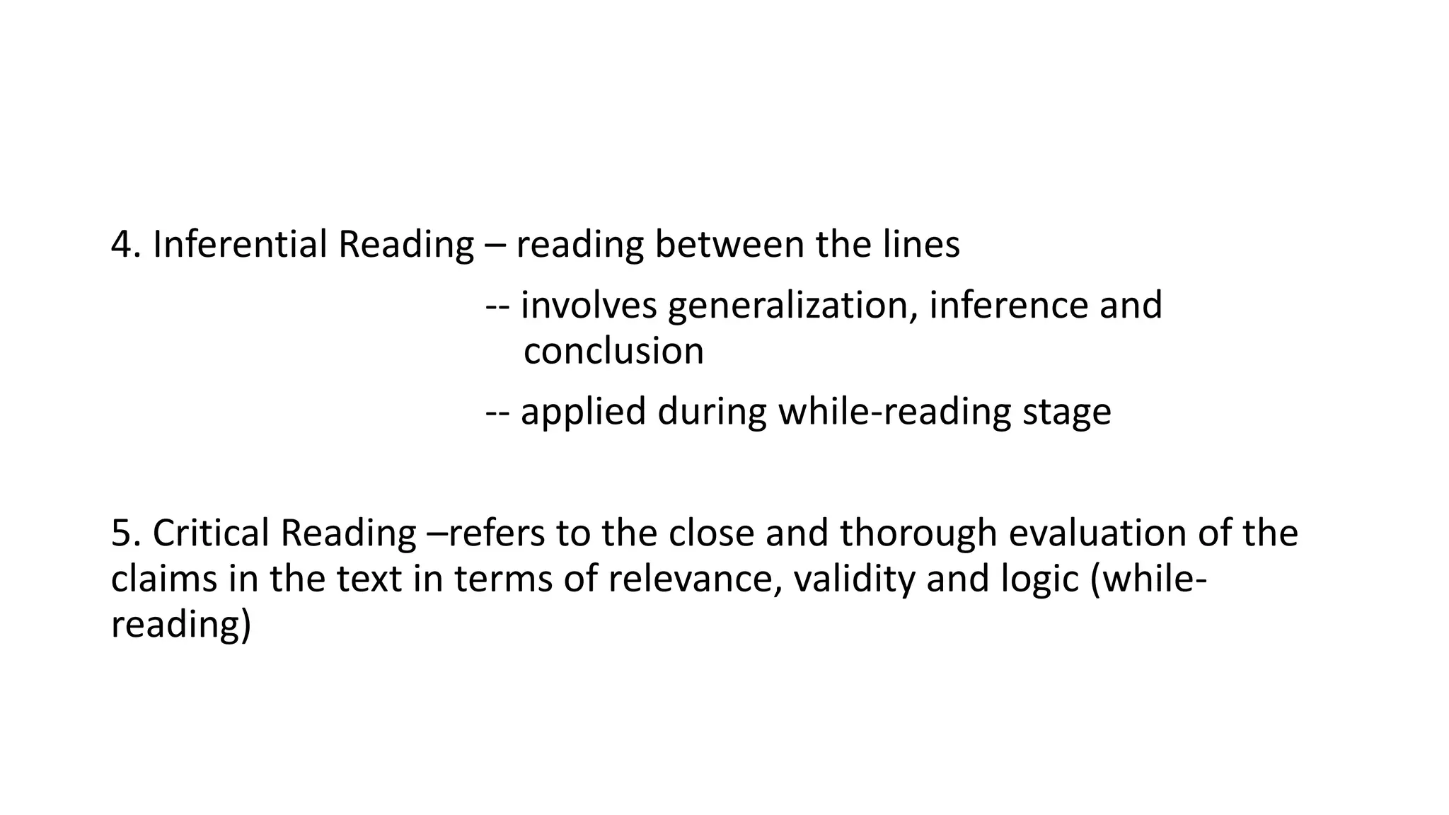 FUNDAMENTAL READING SKILLS | PPTX