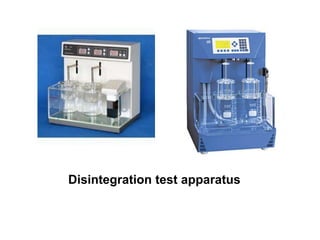 Disintegration Test Process Image 2. Quality Control of Solid Dosage Forms.pptx