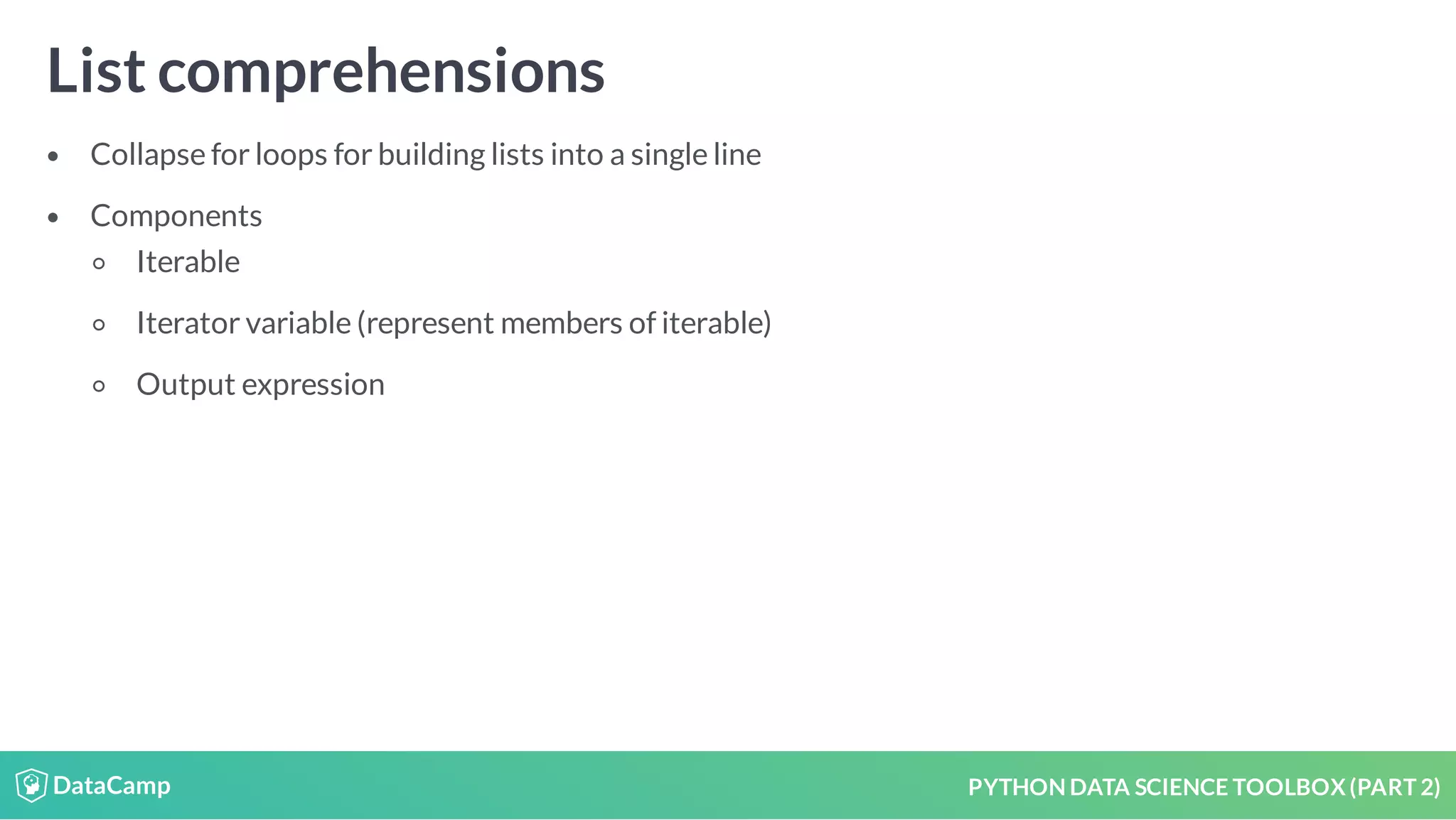 2. List Comprehensions and Generators.pdf
