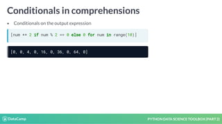 2. List Comprehensions and Generators.pdf