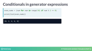 2. List Comprehensions and Generators.pdf