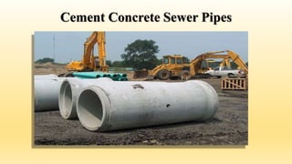Cement Concrete Sewer Pipes
 