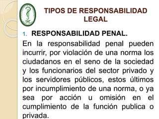 2. CLASE TIPO DE RESPONSABILIDAD LEGAL (2).pptx