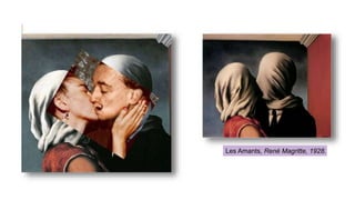 Les Amants, René Magritte, 1928.
 