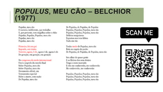 POPULUS, MEU CÃO – BELCHIOR
(1977)
 
