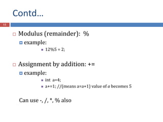 2. Data, Operators, IO.ppt