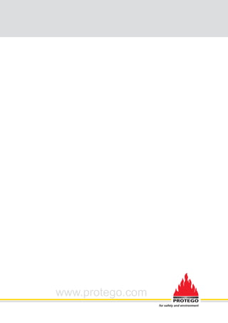 for safety and environment
www.protego.com
 