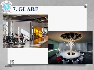 7. GLARE
5/10/2023
BBA
212
 