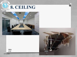 8. CEILING
5/10/2023
BBA
212
 