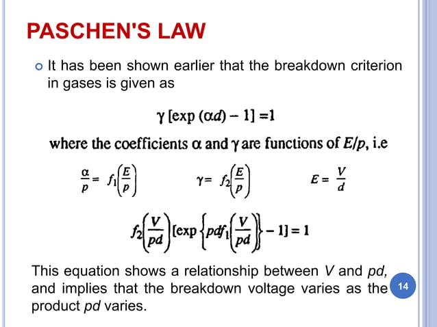 Streamers Science Streamer Theory of Breakdown in Gases.pptx | Chemistry | Science