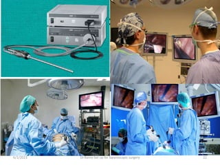 Television Monitor cont…
6/1/2023 Dr.Rama-Set up for laparoscopic surgery 22
 