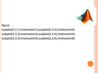 figure;
subplot(2,3,1);imshow(im1);subplot(2,3,2);imshow(im2)
subplot(2,3,3);imshow(im3);subplot(2,3,4);imshow(im4)
subplot(2,3,5);imshow(im5);subplot(2,3,6);imshow(im6)
 