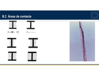 B.2 Áreas de contacto
 