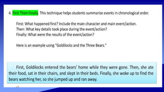 2. EAPP Uses various techniques in summarizing a variety of academic ...