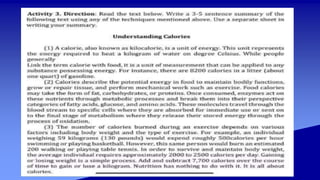 2. EAPP Uses various techniques in summarizing a variety of academic ...