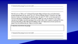 2. EAPP Uses various techniques in summarizing a variety of academic ...