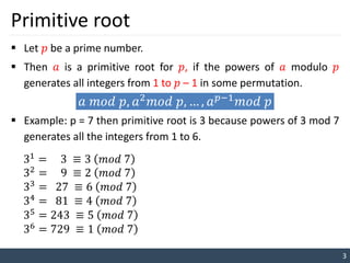 Primitive Root Modulo Rings 2.11 Diffie -hellman exchange.pptx