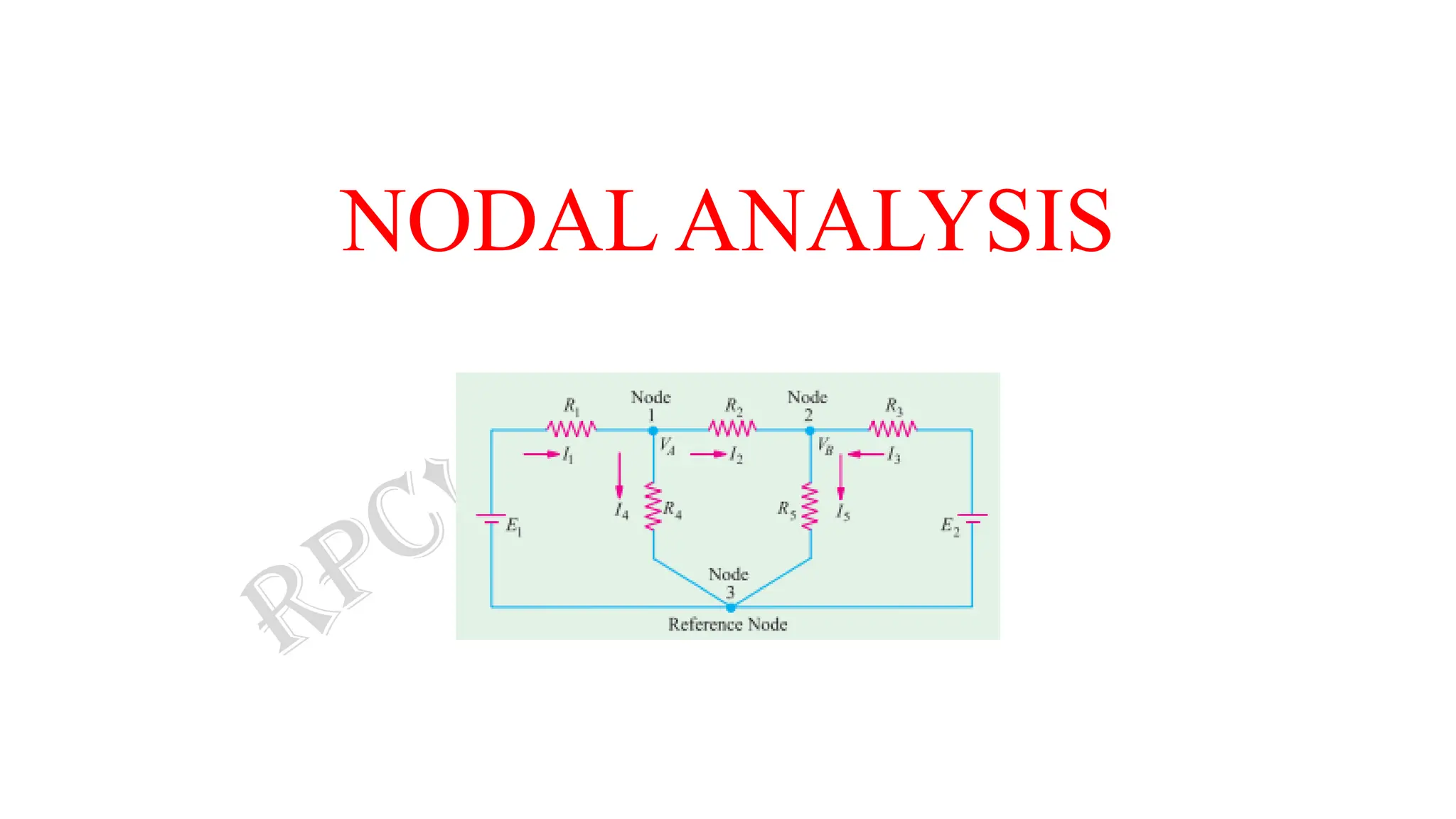NODAL ANALYSIS
 