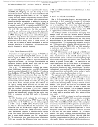 2. A Survey of Rate Adaptation Techniques for Dynamic Adaptive ...