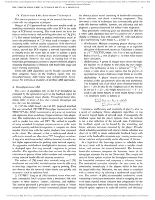 2. A Survey of Rate Adaptation Techniques for Dynamic Adaptive ...