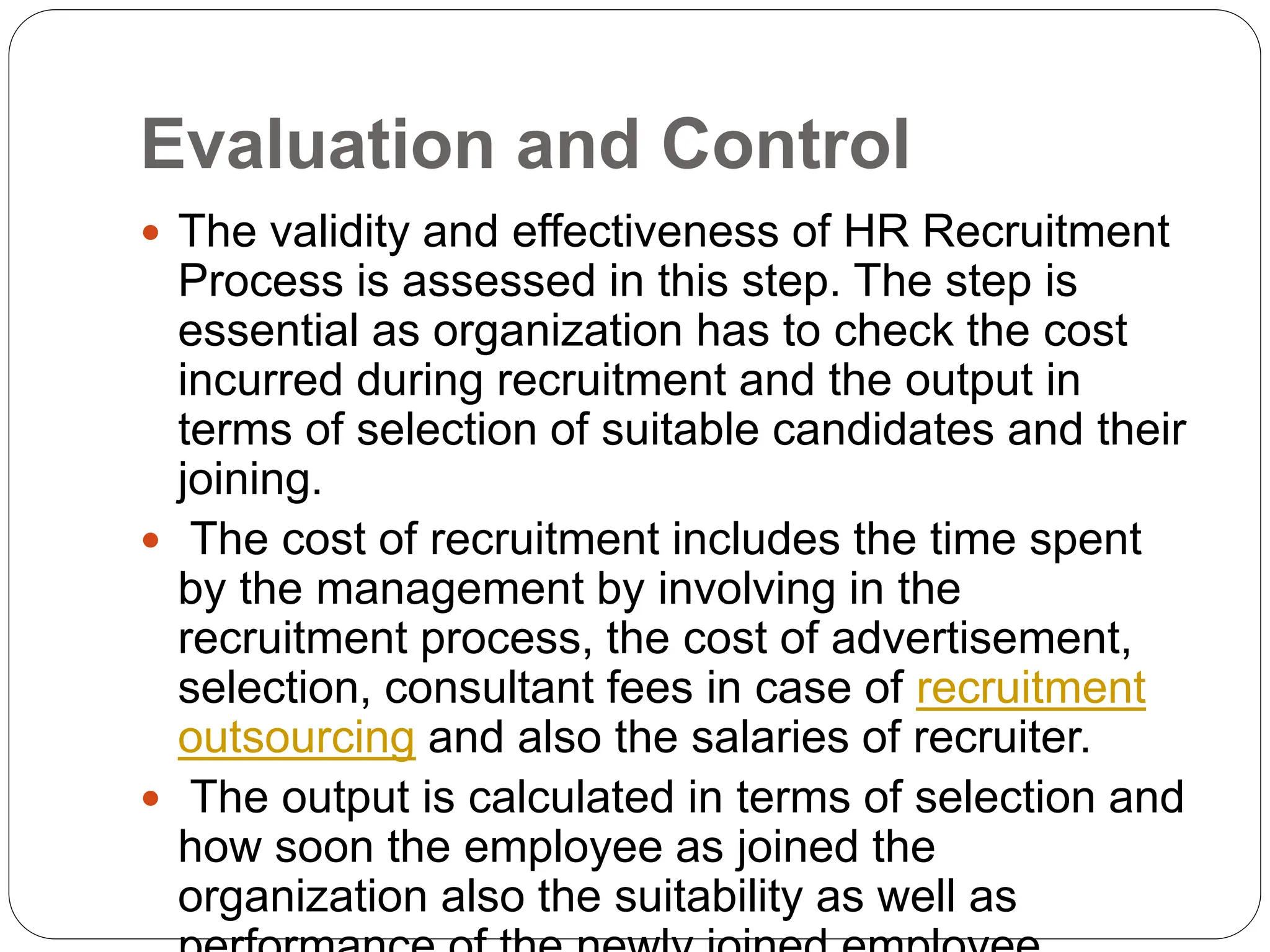 Recruitment process details basis on HRM study.pptx