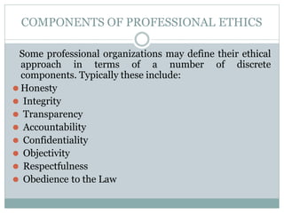 2. Principle and Significance of professional ethics.pptx