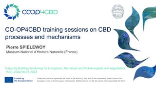 Views and opinions expressed are those of the author(s) only and do not necessarily reflect those of the
European Union or...