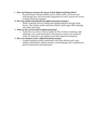 Benefits of digital marketing | PDF
