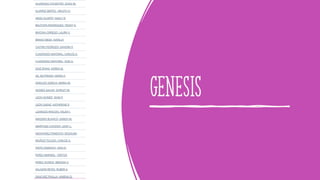 Genesis
 