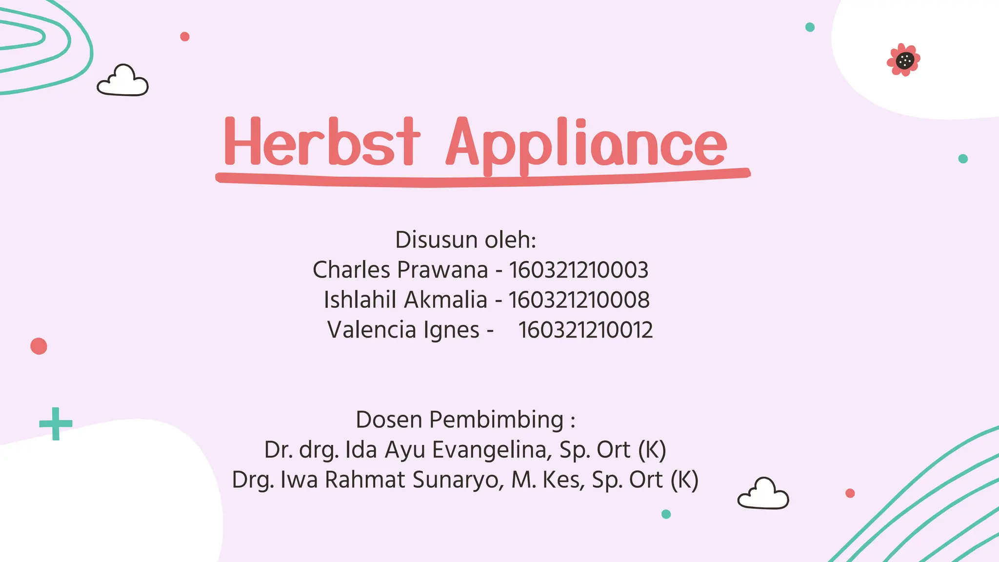 Herbst appliance in orthodontic power point PPT