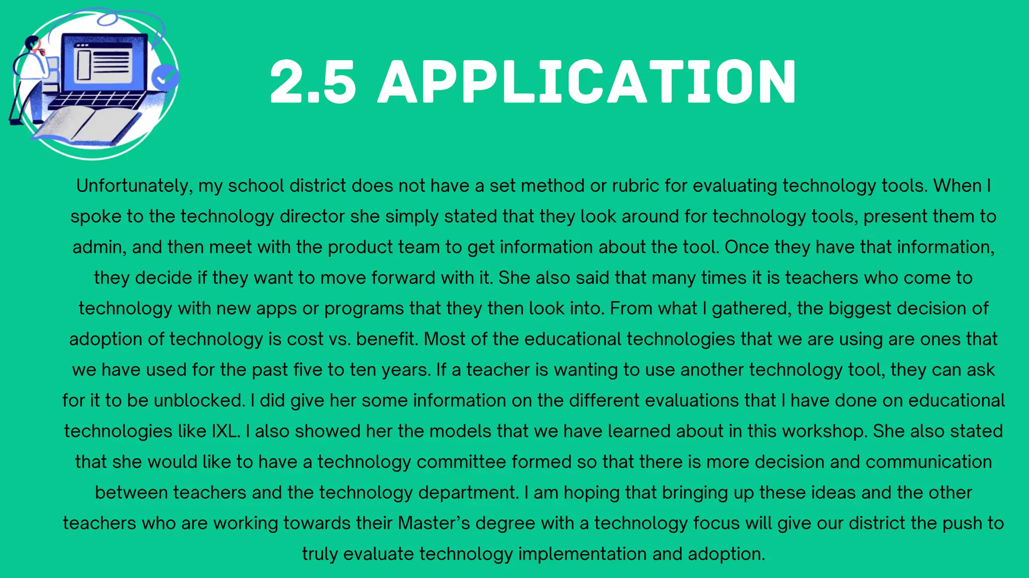 2.5 Assignment: Quality Evaluation For Educational Technology