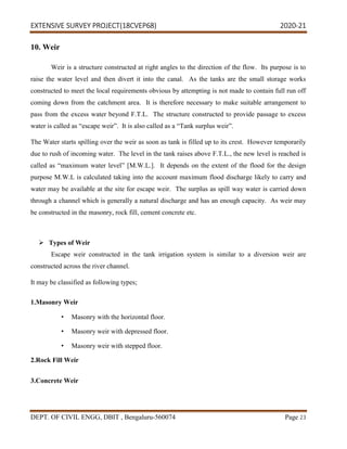 Civil engineering project report pdf vtu | PDF