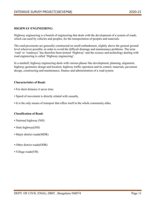 Civil engineering project report pdf vtu | PDF