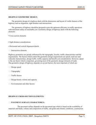 Civil engineering project report pdf vtu | PDF