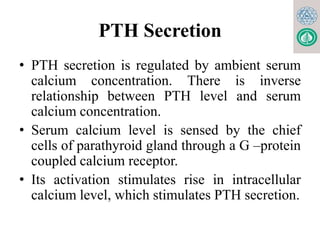 PTH & Calcitonin for MBBS, BDS, Lab. Med..pptx