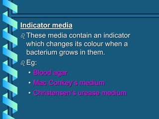 Culture Techniques and Maintenance of selected cultures | PPTX