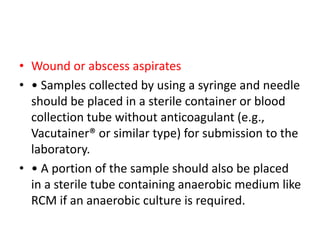 2. Sample collection ,transport and acceptance and rejection.pptx